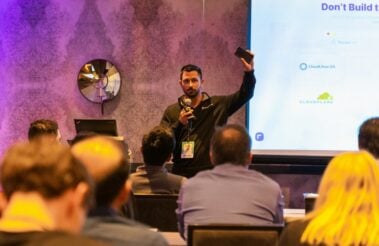 Ben Gabler speaks at Founder500 about Rocket.net