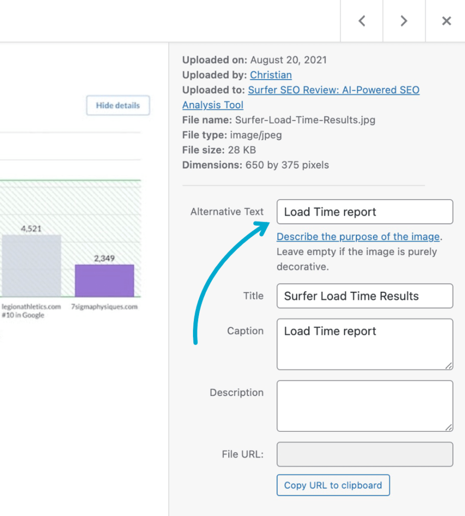How to add alt tags to your WordPress images