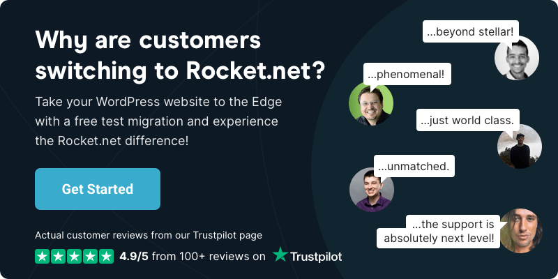 Get the fastest WordPress Edge hosting available for the best website performance possible 