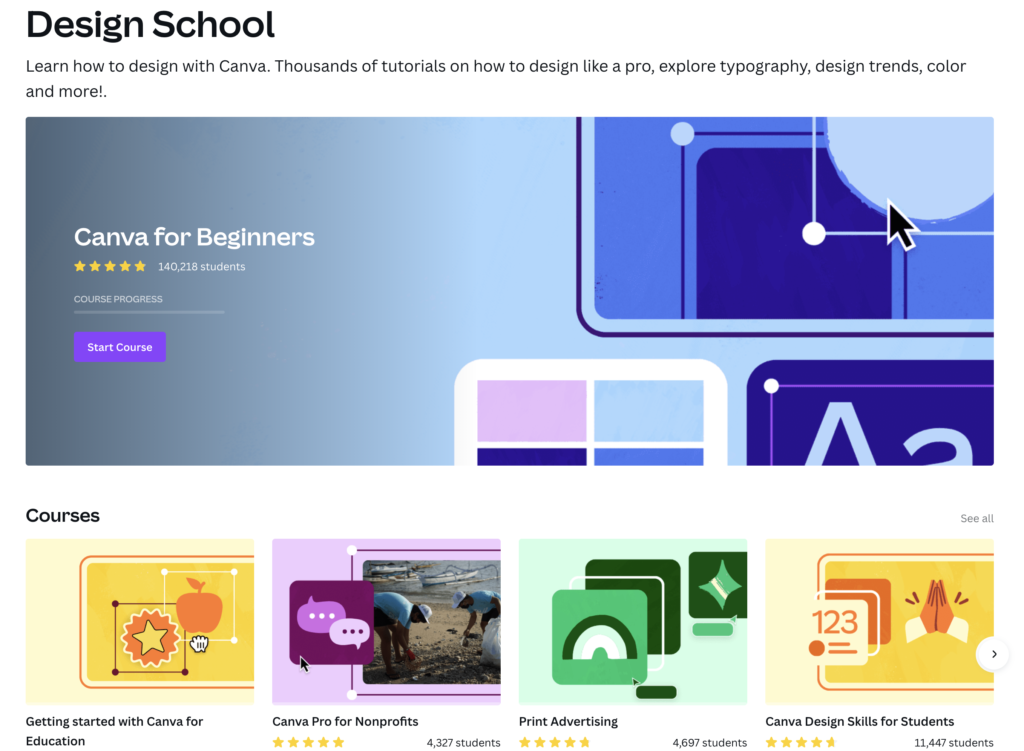 Canva Design School