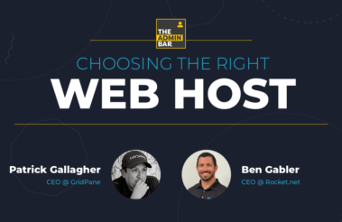 Ben Gabler and Patrick Gallagher Talk To The Admin Bar About Choosing The Right Web Host