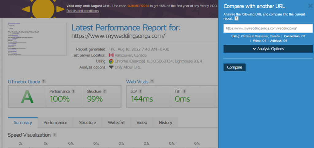 compareurl - Is GTmetrix Accurate To Measure Core Web Vitals? Q/A Session - We Asked Them! - Is GTmetrix Accurate