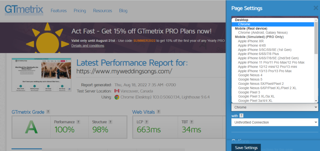 device - Is GTmetrix Accurate To Measure Core Web Vitals? Q/A Session - We Asked Them! - Is GTmetrix Accurate