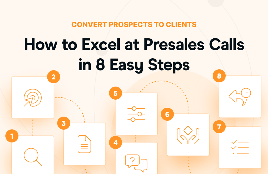 How to Excel at Presales Calls in 8 Easy Steps