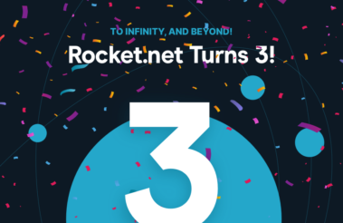 Rocket.net is three years old