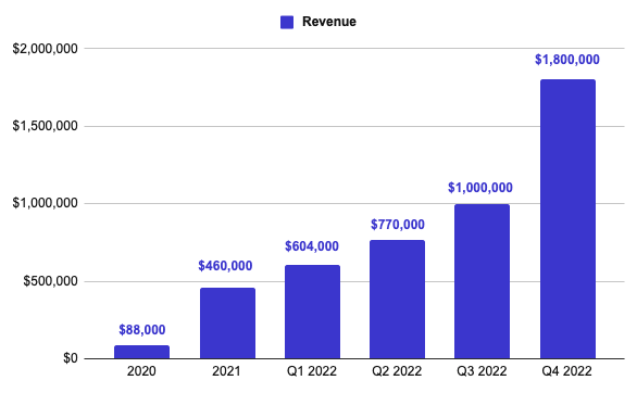 Rocket.net Revenue 2022