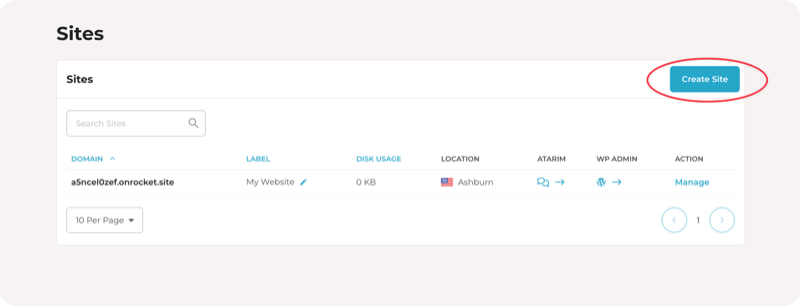 Rocket.net Site Templates