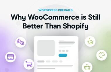 If you’re looking to start a shop, we think both WooCommerce and Shopify are great options; they just take quite different approaches to online selling. TL:DR: we prefer Woo.