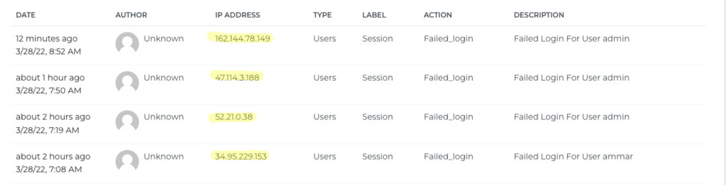 Introducing: The Best WordPress Activity Logging Without Plugin Bloat 2 Track activity on your website for increased WordPress Security