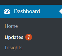 Make sure to update all themes and plugins when available from your WordPress dashboard